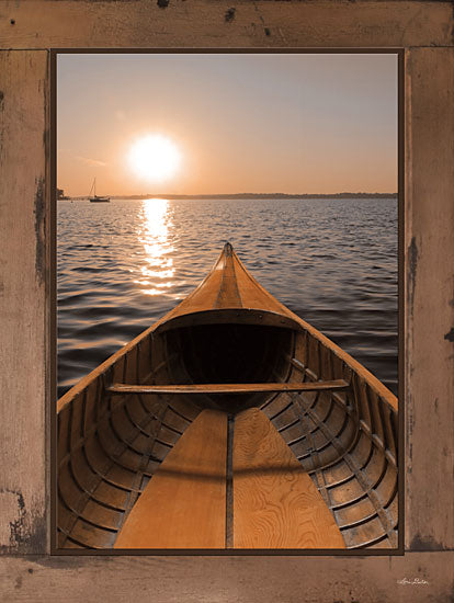 Lori Deiter LD3216 - LD3216 - Antique Canoe I - 12x16 Photography, Canoe, Antique Canoe, Vintage, Lake, Sun, Summer, Frame, Masculine from Penny Lane