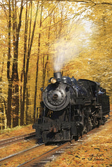 LD982 - Fall Locomotive - 12x18