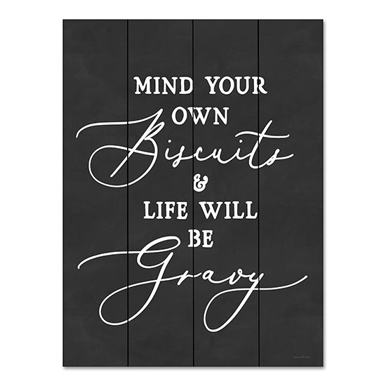lettered & lined LET516PAL - LET516PAL - Biscuits & Gravy - 12x16 Biscuits & Gravy, Kitchen, Humorous, Typography, Signs from Penny Lane