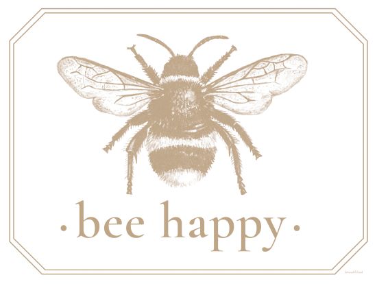 lettered & lined Licensing LET575LIC - LET575LIC - Bee Happy - 0  from Penny Lane