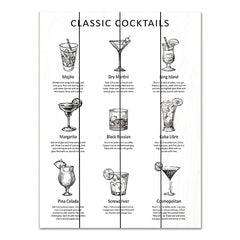 LET604PAL - Classic Cocktails - 12x16