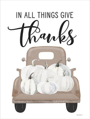 LET700 - Give Thanks Pumpkin Truck - 12x16