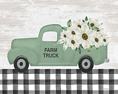 LET855 - Sweet Farmhouse Farm Truck - 16x12