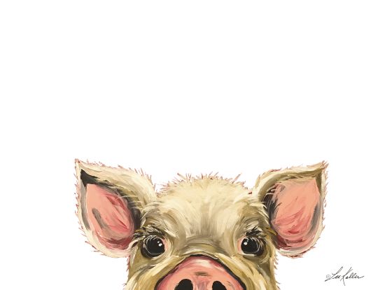 Lee Keller Licensing LK106LIC - LK106LIC - Peeking Pig - 0  from Penny Lane