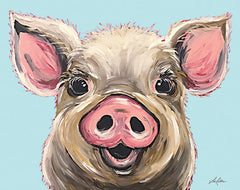 LK119 - Posey the Pig - 16x12