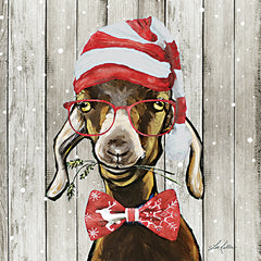 LK139 - Christmas Goat - 12x12