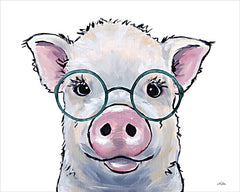 LK181 - Delbert the Pig  - 16x12