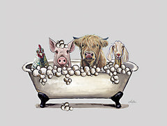 LK196 - Farm Animal Bubble Bath IV - 16x12