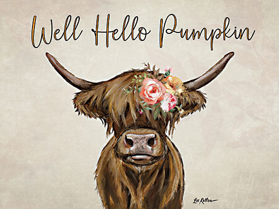 Lee Keller Licensing LK204LIC - LK204LIC - Well Hello Pumpkin Highland - 0  from Penny Lane