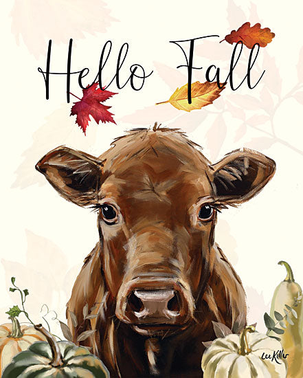 Lee Keller Licensing LK205LIC - LK205LIC - Hello Fall Brown Cow - 0  from Penny Lane