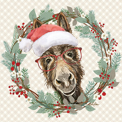 LK237 - Christmas Donkey - 12x12