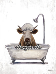 LK254 - Shower Cap Cow - 12x16