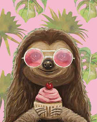 LK261 - Shady Sloth - 12x16