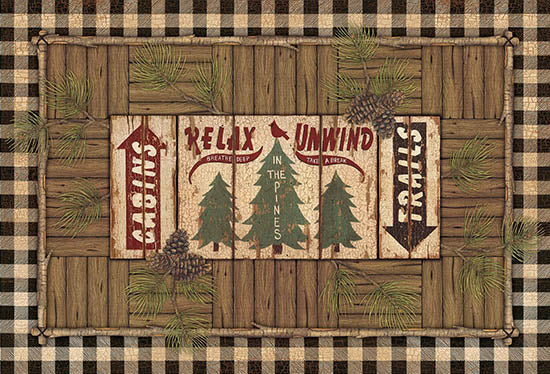 Linda Spivey Licensing LS1710 - LS1710 - Lodge Rug II - 0  from Penny Lane