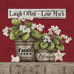 LS1897 - Love Often Geraniums - 12x12