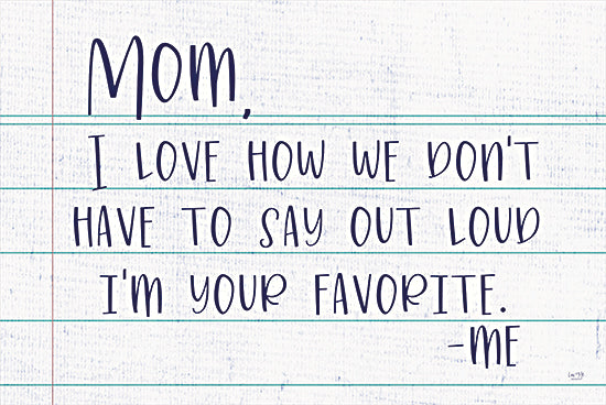 Lux + Me Designs LUX134 - LUX134 - I'm Your Favorite - 18x12 Favorite, Mother, Child, Kid's Art, Signs from Penny Lane