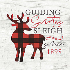 LUX389 - Guiding Santa's Sleigh - 12x12