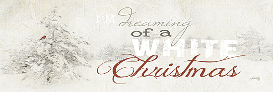 Marla Rae MA562C - MA562C - Christmas Dreams - 36x12 I'm Dreaming of a White Christmas, Holidays, Christmas Trees, Cardinal, Winter, Signs from Penny Lane