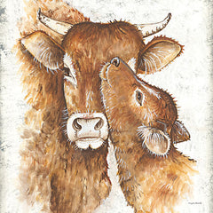 MARY574 - Mama & Baby Calf - 12x12