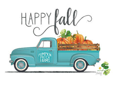 MAZ5476 - Happy Fall Vintage Truck  - 16x12