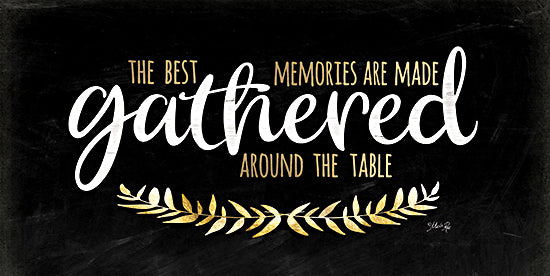 Marla Rae MAZ5768 - MAZ5768 - Gathered Around the Table II - 18x9 Gathered Around the Table, Best Memories, Family, Kitchen, Kitchen Table, Family, Gathered, Signs from Penny Lane