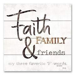 MAZ5857PAL - Three Favorite 'F' words - 12x12