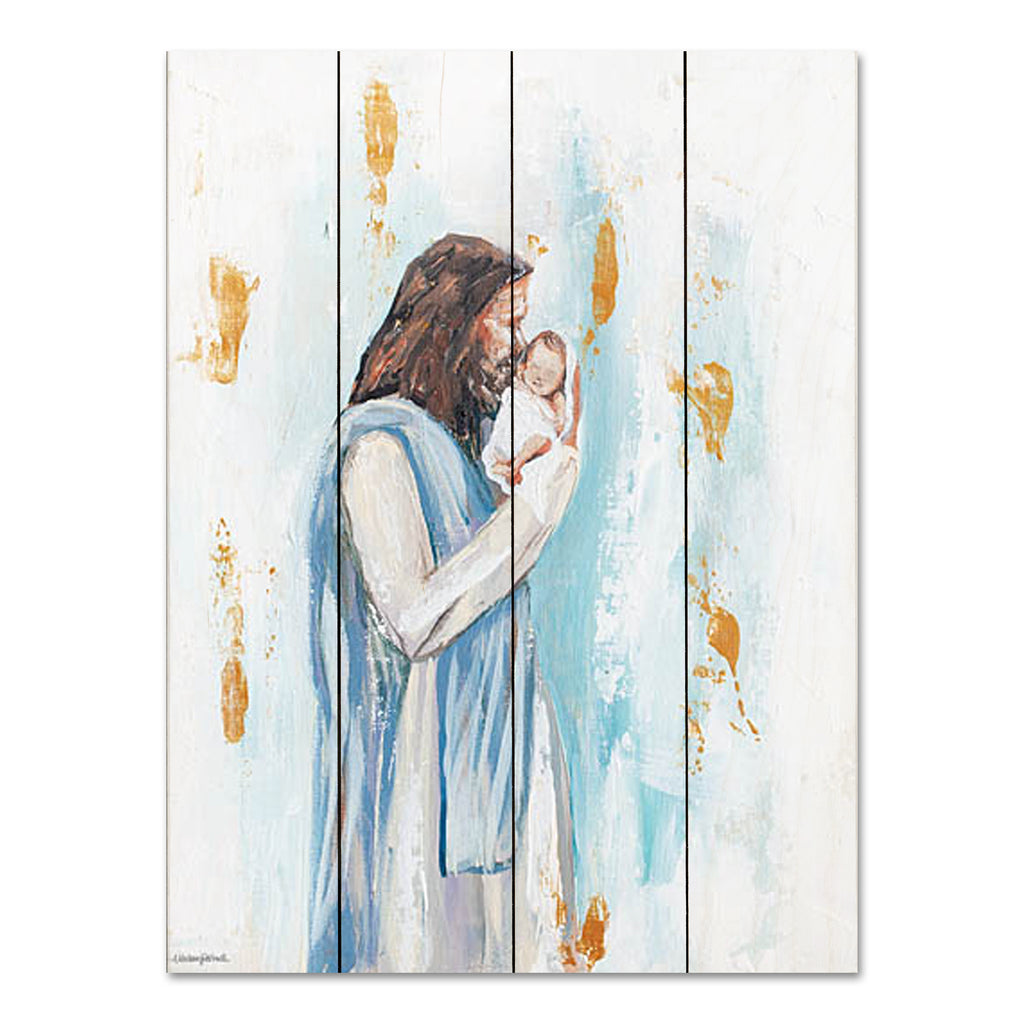 Mackenzie Kissell MKA110PAL - MKA110PAL - I Knew You - 12x16 Religious, Jesus, Baby, Figurative, Love, Inspirational, Abstract from Penny Lane