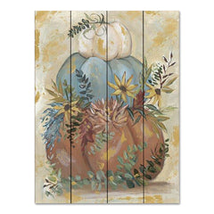 MKA150PAL - Boho Pumpkin Stack - 12x16