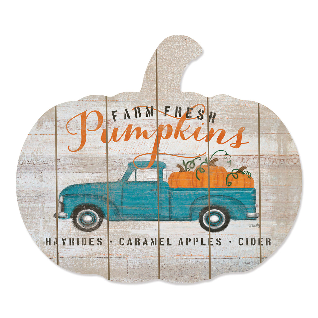 Misty Michelle MMD370PUMP - MMD370PUMP - Blue Truck Pumpkin Patch - 17x15 Farm Fresh Pumpkins, Truck, Blue Truck, Pumpkins, Fruit Farm, Autumn, Gourds from Penny Lane