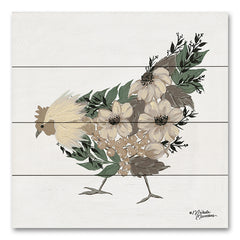 MN359PAL - Floral Hen - 12x12