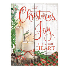 MOL2175PAL - Let Christmas Joy Fill Your Heart - 12x12