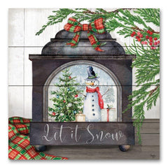 MOL2177PAL - Let It Snow Snowglobe - 12x12