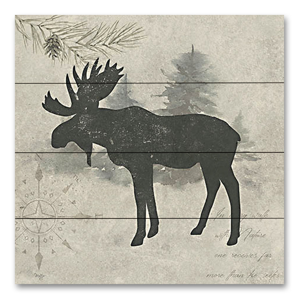 Mollie B. MOL2228PAL - MOL2228PAL - Wildlife Series Moose - 12x12  from Penny Lane