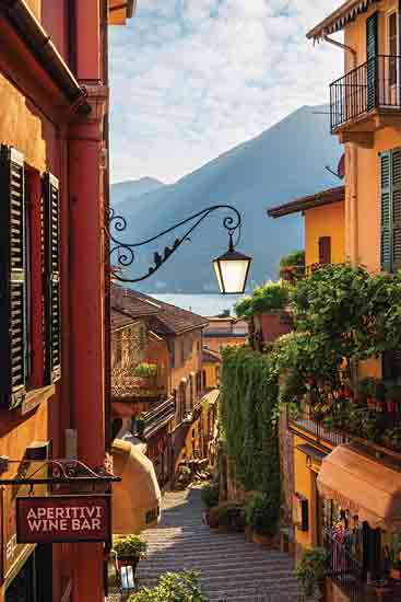 Martin Podt MPP1047 - MPP1047 - Aperitivi Wine Bar    - 12x18 Photography, City Streets, Buildings, Wine Bar, Sign, European City, Greenery, Window Boxes, Landscape from Penny Lane