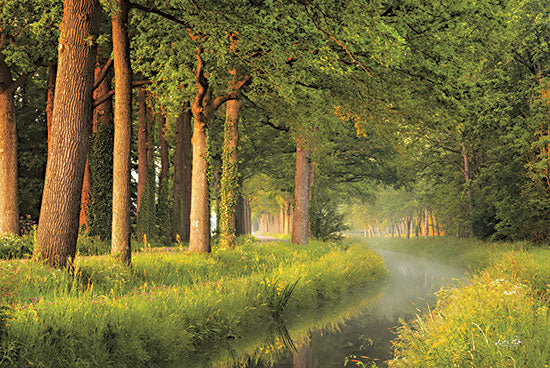 Martin Podt MPP691 - MPP691 - Spring Morning - 18x12 Trees, Creek, Sunlight, Morning, Spring, Photography from Penny Lane