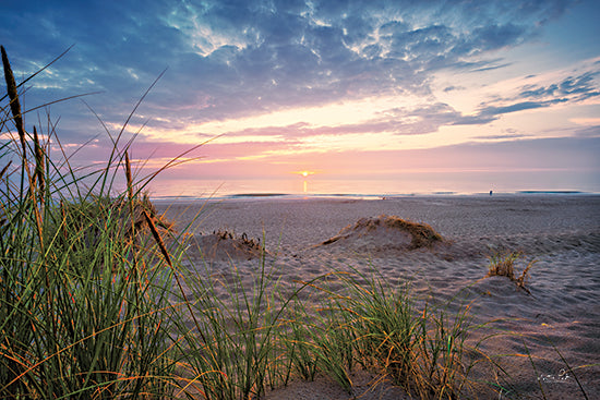 Martin Podt MPP832 - MPP832 - Sunset at the Coast - 18x12 Sunset at the Coast, Coast, Sunset, Beach, Sand, Nature, Photography, Landscape from Penny Lane