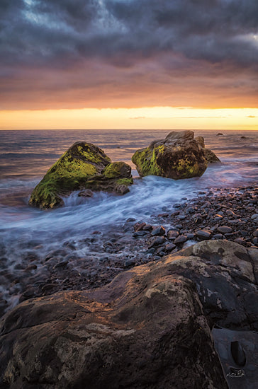 Martin Podt MPP850 - MPP850 - Rock Solid - 12x18 Coastal, Ocean, Rocks, Landscape, Nature from Penny Lane