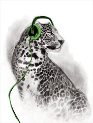 MS223 - Rockin' Leopard - 12x16