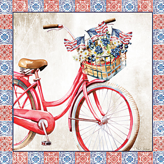 Nicole DeCamp Licensing ND208LIC - ND208LIC - Americana Bike - 0  from Penny Lane