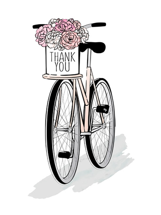 Martina Pavlova Licensing PAV223 - PAV223 - Thank You Bike - 0  from Penny Lane