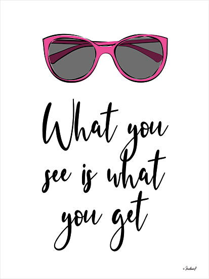 Martina Pavlova PAV372 - PAV372 - What You See - 12x16 What You See if What You Get, Glasses, Sun Glasses, Tween, Signs, Motivational from Penny Lane