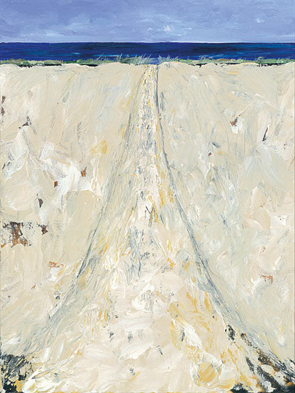 Roey Ebert REAR288 - REAR288 - Beach Path - 16x12 Blue  & White, Landscape, Beach, Coastal from Penny Lane