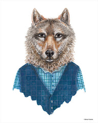 RN145 - Wolf in Waistcoat - 12x16