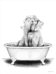 RN153 - Elephant in Tub - 12x16