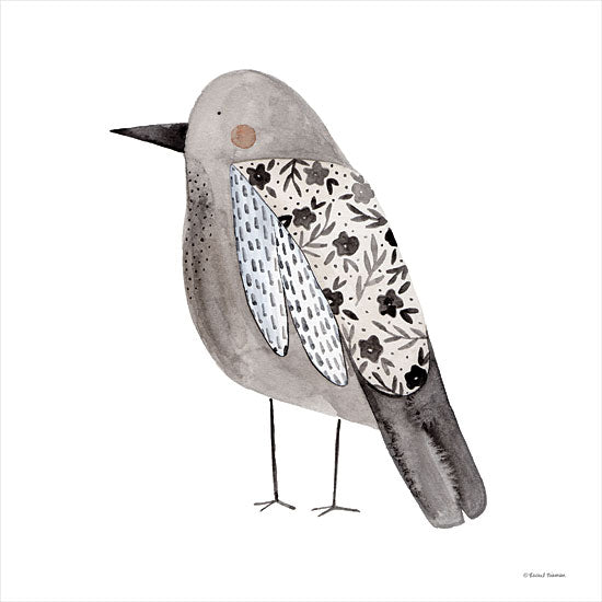 Rachel Nieman RN265 - RN265 - Quirky Bird III - 12x12 Bird, Quirky Bird, Neutral Colors, Portrait from Penny Lane