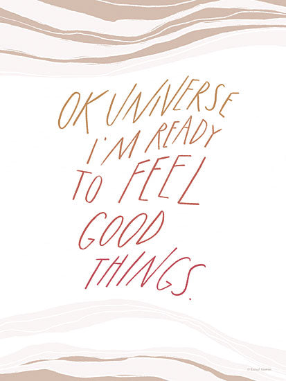 Rachel Nieman RN488 - RN488 - Feel Good Things - 12x16 Typography, Signs, Ready to Feel Good Things, Neutral Palette from Penny Lane