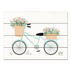 RN502PAL - Spring Flower Bike   - 16x12