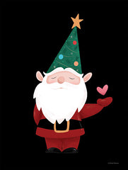 RN549 - Christmas Tree Santa Gnome - 12x16