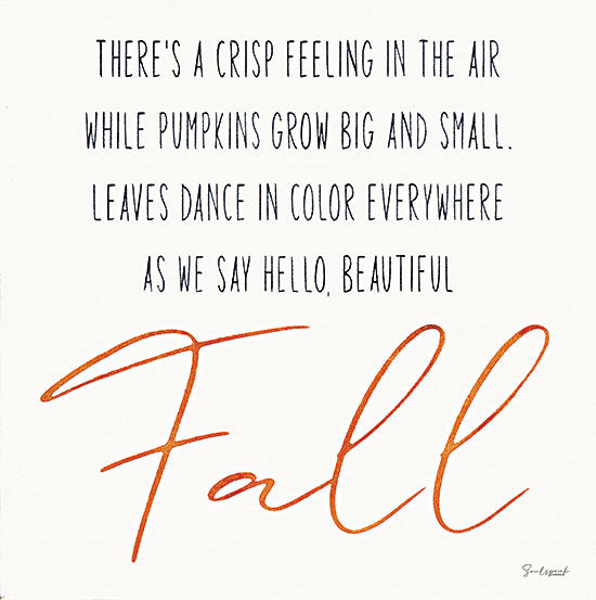 Soulspeak & Sawdust Licensing SAW141LIC - SAW141LIC - Hello Beautiful Fall - 0  from Penny Lane