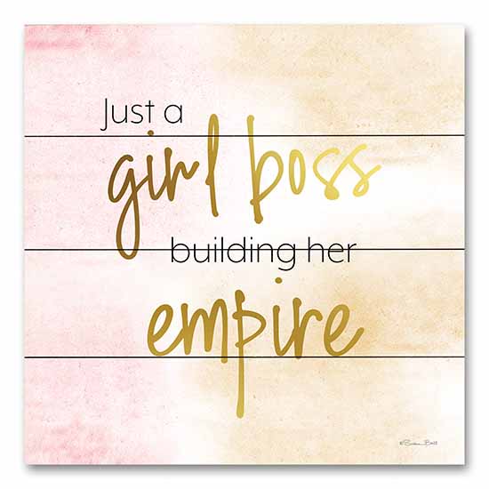 Susan Ball SB1024PAL - SB1024PAL - Girl Boss - 12x12 Girl Boss, Pink Gold, Empowering, Tween, Typography, Signs from Penny Lane